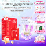 Nước Uống Collagen Dipeptide Mờ Nếp Nhăn - Dưỡng Ẩm Mịn Da Sắc Ngọc Khang (Hộp 30 túi x 20 ml)