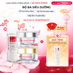 Bộ Kem Dưỡng Ngày/Đêm + Serum Trắng Bật Tông Sắc Ngọc Khang (Serum Vitamin C 30ml + Kem Ngày 30g + Kem Đêm 30g)