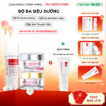 Bộ Kem Dưỡng Ngày/Đêm + Serum Trắng Bật Tông Sắc Ngọc Khang (Serum Vitamin C 30ml + Kem Ngày 30g + Kem Đêm 30g)