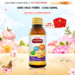 Siro ăn ngon Hoa Thiên chai 120ml giúp bé ăn ngon, hổ trợ phát triển trí não, tăng sức đề kháng của bé