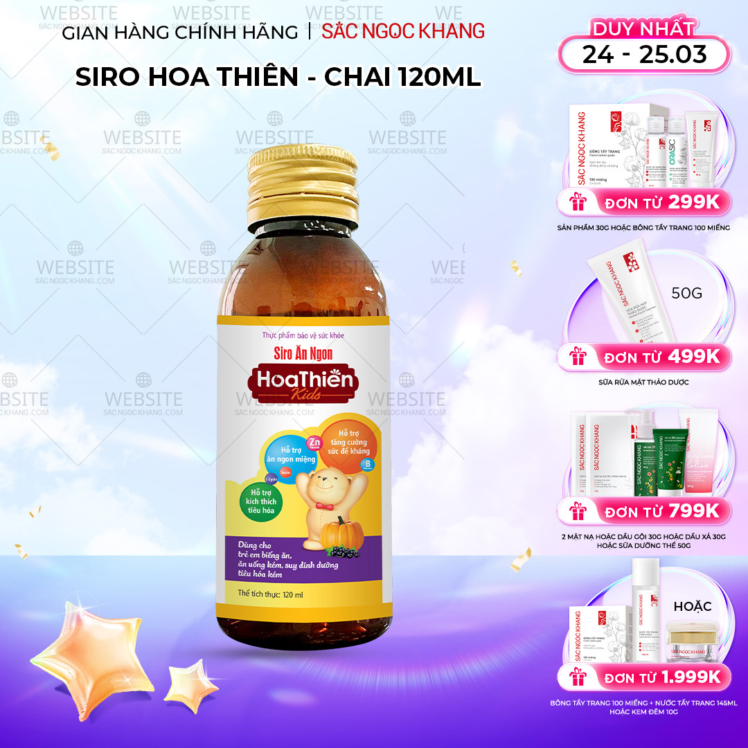 1730183356786707416 Siro ăn ngon Hoa Thiên chai 120ml giúp bé ăn ngon, hổ trợ phát triển trí não, tăng sức đề kháng của bé - Ảnh 1