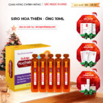 Siro ăn ngon Hoa Thiên Hộp 20 ống 10ml giúp bé ăn ngon, hổ trợ phát triển trí não, tăng sức đề kháng của bé