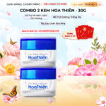 Combo 2 Hộp Kem dưỡng trắng da Hoa Thiên 30g