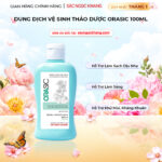 Dung Dịch Vệ Sinh Thảo Dược Orasic Sắc Ngọc Khang (Herbal Intimate Wash) 100ml