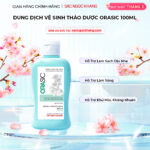 Dung Dịch Vệ Sinh Thảo Dược Orasic Sắc Ngọc Khang (Herbal Intimate Wash) 100ml