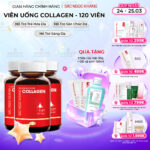 Combo 3 Viên Uống Collagen Dipeptide Mờ Nếp Nhăn - Dưỡng Ẩm Mịn Sắc Ngọc Khang