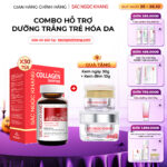 Combo Cao Cấp Dưỡng Da Căng Mịn - Trắng Sáng Sắc Ngọc Khang