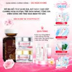 Combo Mờ Nám Dưỡng Trắng Cao Cấp Sắc Ngọc Khang: Viên Uống Sắc Ngọc Khang ++, Kem Dưỡng Da Ban Đêm, Kem Dưỡng Da Ban Ngày