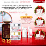 Combo Mờ Nám Dưỡng Trắng Cao Cấp Sắc Ngọc Khang: Viên Uống Sắc Ngọc Khang ++, Kem Dưỡng Da Ban Đêm, Kem Dưỡng Da Ban Ngày