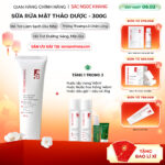 Sữa Rửa Mặt Thảo Dược Dịu Nhẹ Sắc Ngọc Khang (Herbal Facial Cleanser) 300g