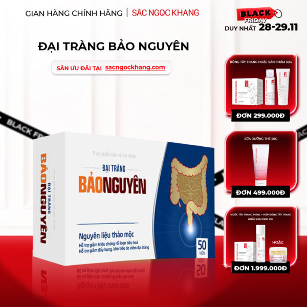 Viên uống Đại Tràng Bảo Nguyên (Hộp 50 viên)
