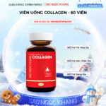Viên Uống Collagen Dipeptide Mờ Nếp Nhăn - Dưỡng Ẩm Mịn Da Sắc Ngọc Khang hộp 60 viên
