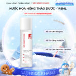 Nước Hoa Hồng Thảo Dược Sắc Ngọc Khang 145ml ( Herbal Toner) - Bản nâng cấp