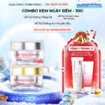 Combo Dưỡng Da Ngày Và Đêm Sắc Ngọc Khang (Kem Dưỡng Da Ban Đêm 30g và Kem Dưỡng Da Ban Ngày 5in1 30g, tặng Sữa rửa mặt 100g hoặc sữa dưỡng thể 50g)