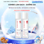 Combo Nước hoa hồng thảo dược Sắc Ngọc Khang 145ml + Nước tẩy trang thảo dược Sắc Ngọc Khang 145ml
