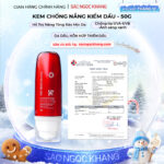 Kem Chống Nắng Kiềm Dầu Sắc Ngọc Khang 50g