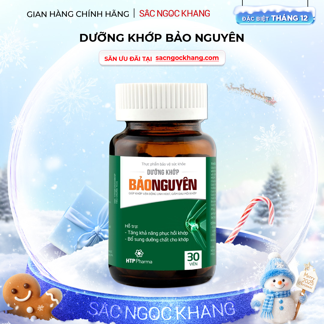 Viên Uống Dưỡng Khớp Bảo Nguyên Hộp 30 viên