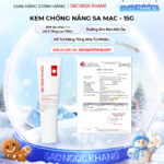 Kem Chống Nắng "Sa Mạc" SPF50+/PA++++ 15g (Nâng tone tự nhiên)
