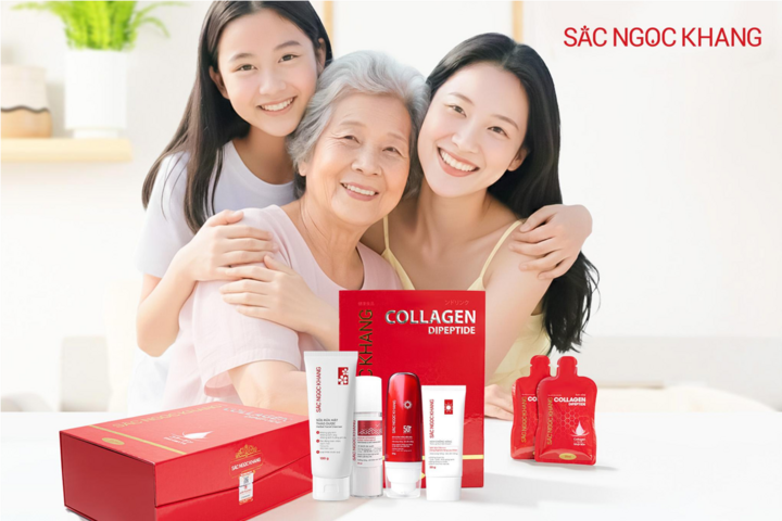 Sắc Ngọc Khang là thương hiệu mỹ phẩm đồng hành và gắn kết vẻ đẹp qua nhiều thế hệ phụ nữ Việt.