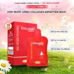 Nước Uống Collagen Dipeptide Mờ Nếp Nhăn - Dưỡng Ẩm Mịn Da Sắc Ngọc Khang Hộp 5 gói x 20ml