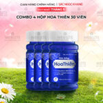 Combo 4 Hộp Viên Uống Cân Bằng Nội Tiết Hoa Thiên (30 viên/hộp)