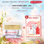 Kem Dưỡng Da Ban Đêm Sắc Ngọc Khang 30g - Dưỡng ẩm, mờ nám sạm, tàn nhang