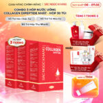 Combo 3 Hộp Nước Uống Collagen Dipeptide Mờ Nếp Nhăn - Dưỡng Ẩm Mịn Sắc Ngọc Khang