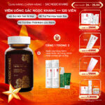 Viên Uống Mờ Nám, Hạn Chế Lão Hóa, Khỏe Đẹp Da Sắc Ngọc Khang ++ 120v
