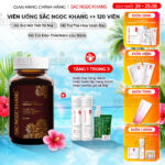 Viên Uống Mờ Nám, Hạn Chế Lão Hóa, Khỏe Đẹp Da Sắc Ngọc Khang ++ 120v