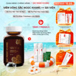 Viên Uống Mờ Nám, Hạn Chế Lão Hóa, Khỏe Đẹp Da Sắc Ngọc Khang ++ 120v