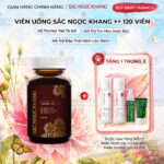 Viên Uống Mờ Nám, Hạn Chế Lão Hóa, Khỏe Đẹp Da Sắc Ngọc Khang ++ 120v