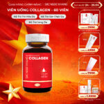Viên Uống Collagen Dipeptide Mờ Nếp Nhăn - Dưỡng Ẩm Mịn Da Sắc Ngọc Khang hộp 60 viên