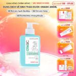 Dung Dịch Vệ Sinh Thảo Dược Orasic Dưỡng Hồng Sắc Ngọc Khang (Herbal Intimate Wash) 200ml