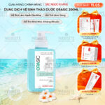 Dung Dịch Vệ Sinh Thảo Dược Orasic Dưỡng Hồng Sắc Ngọc Khang (Herbal Intimate Wash) 200ml