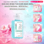 Dung Dịch Vệ Sinh Thảo Dược Orasic Dưỡng Hồng Sắc Ngọc Khang (Herbal Intimate Wash) 200ml