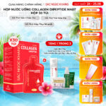 Nước Uống Collagen Dipeptide Mờ Nếp Nhăn - Dưỡng Ẩm Mịn Da Sắc Ngọc Khang (Hộp 30 túi x 20 ml)
