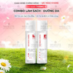 Combo Nước hoa hồng thảo dược Sắc Ngọc Khang 145ml + Nước tẩy trang thảo dược Sắc Ngọc Khang 145ml