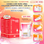 Combo 2 Nước Uống Collagen Dipeptide Mờ Nếp Nhăn - Dưỡng Ẩm Mịn Sắc Ngọc Khang- Liệu trình 2 tháng