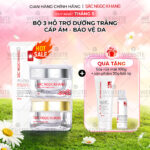 Combo Kem Mờ Nám, Nâng Tông, Bảo Vệ Da Sắc Ngọc Khang (Kem Ngày 30g + Kem Đêm 30g + Kem Chống Nắng SA MẠC)