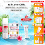 Bộ Kem Dưỡng Ngày/Đêm + Serum Trắng Bật Tông Sắc Ngọc Khang (Serum Vitamin C 30ml + Kem Ngày 30g + Kem Đêm 30g)