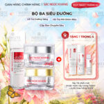 Bộ Kem Dưỡng Ngày/Đêm + Serum Trắng Bật Tông Sắc Ngọc Khang (Serum Vitamin C 30ml + Kem Ngày 30g + Kem Đêm 30g)