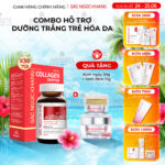 Combo Cao Cấp Dưỡng Da Căng Mịn - Trắng Sáng Sắc Ngọc Khang