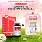 Combo Cao Cấp Dưỡng Da Căng Mịn - Trắng Sáng Sắc Ngọc Khang
