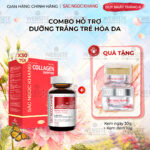 Combo Cao Cấp Dưỡng Da Căng Mịn - Trắng Sáng Sắc Ngọc Khang