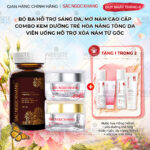 Combo Mờ Nám Dưỡng Trắng Cao Cấp Sắc Ngọc Khang: Viên Uống Sắc Ngọc Khang ++, Kem Dưỡng Da Ban Đêm, Kem Dưỡng Da Ban Ngày