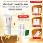Sữa Rửa Mặt Thảo Dược Dịu Nhẹ Sắc Ngọc Khang (Herbal Facial Cleanser) 300g