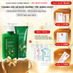 Bộ đôi dầu gội - dầu xả 26 loại thảo dược Sắc Ngọc Khang