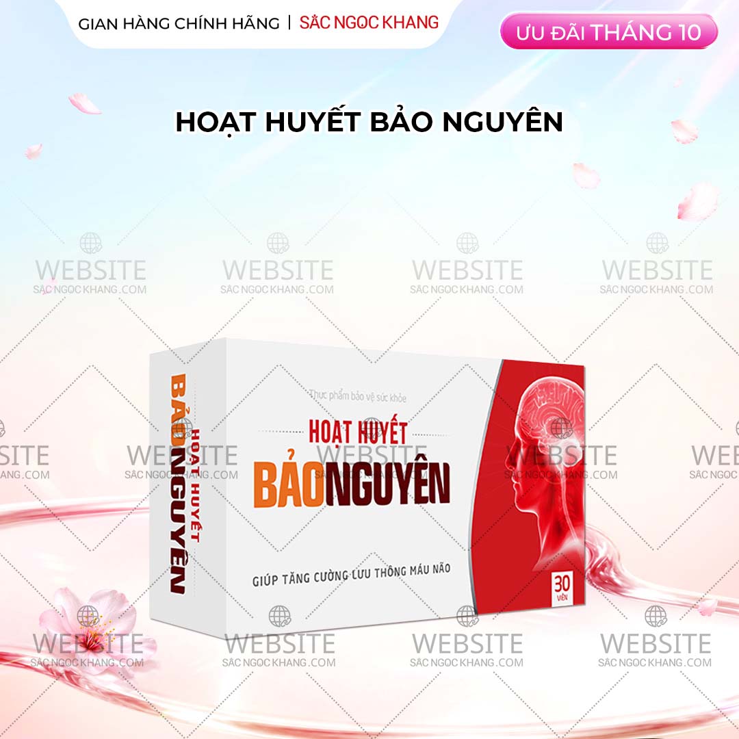 1729462937801034712 Viên Uống Hoạt Huyết Bảo Nguyên Hộp 30 viên - Ảnh 1