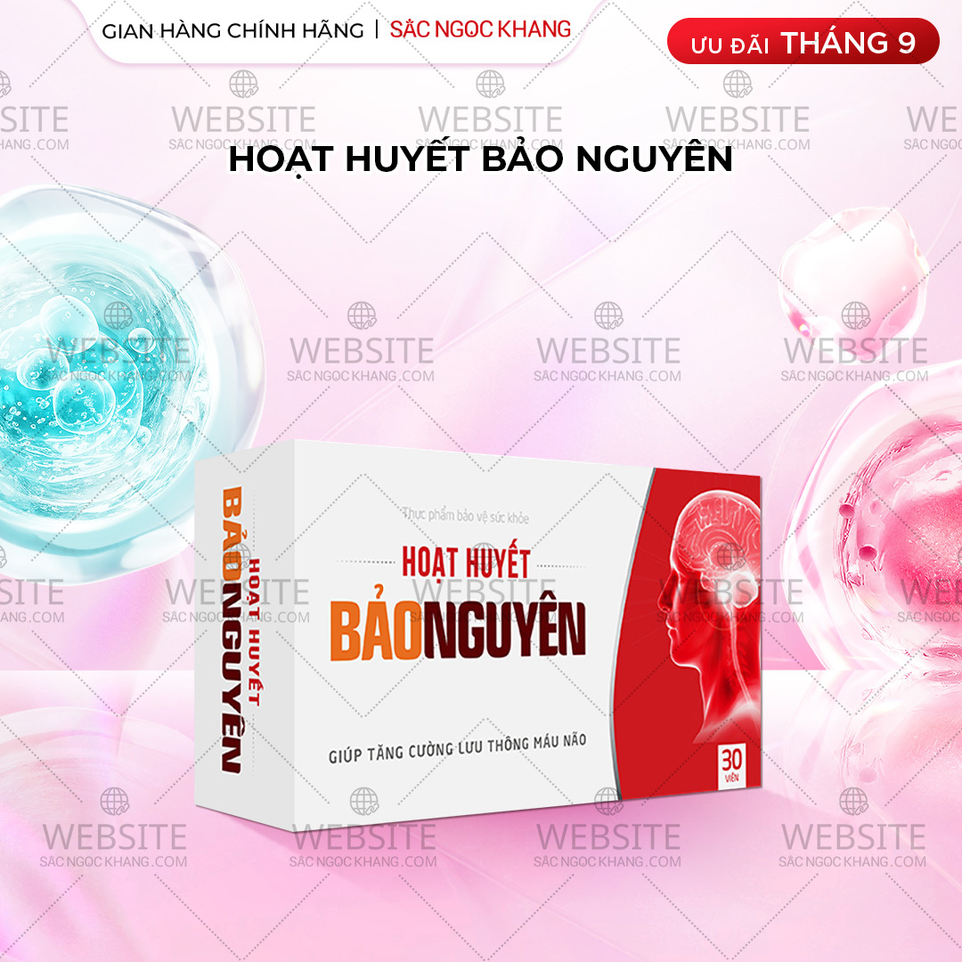 1729462937801034712 Viên Uống Hoạt Huyết Bảo Nguyên Hộp 30 viên - Ảnh 1