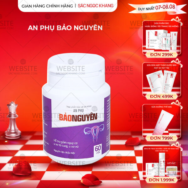 VIÊN UỐNG AN PHỤ BẢO NGUYÊN (hộp 60 viên)